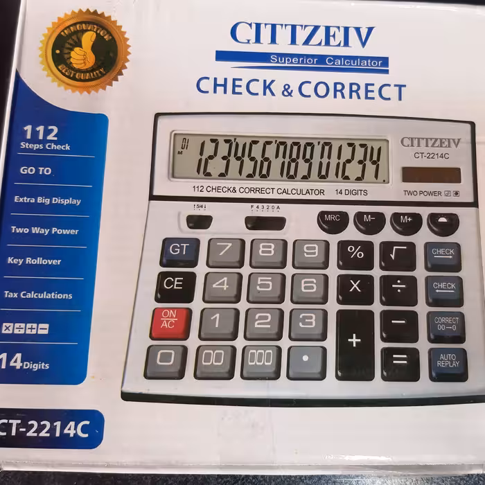 ماشین حساب کدct2214c