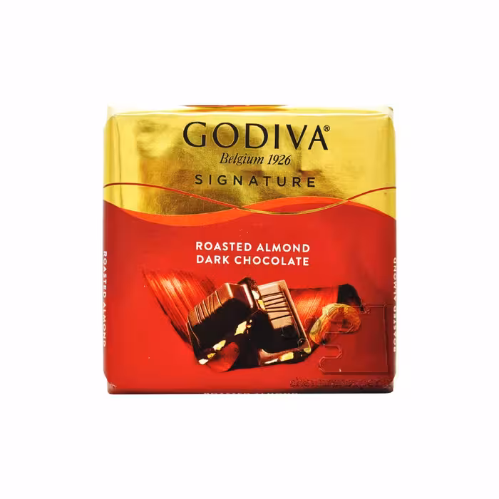 شکلات تلخ با بادام 60 گرم گودیوا - godiva
