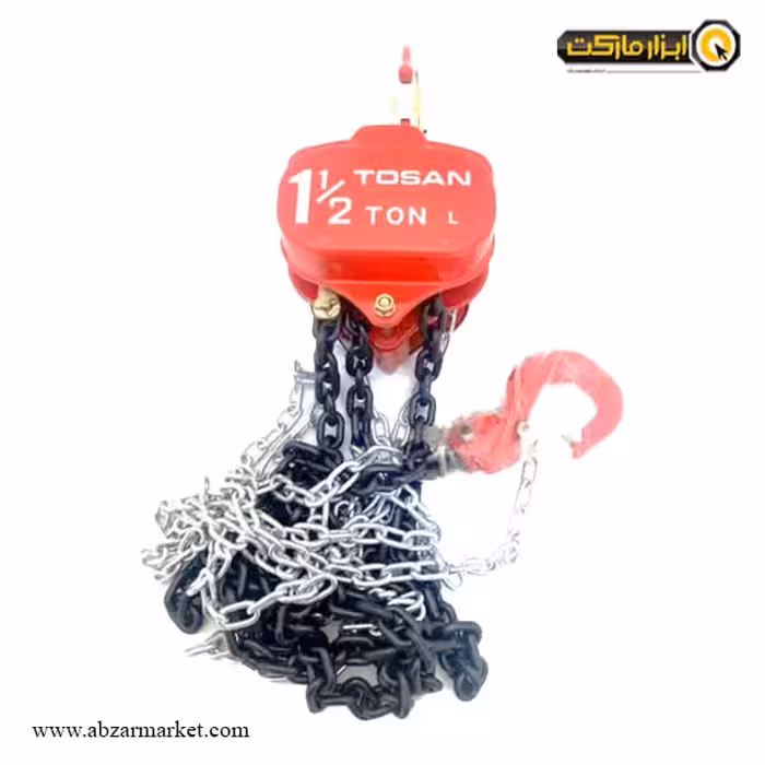 جرثقیل زنجیری توسن 1.5 تن مدل 2015CB