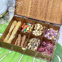 تیبگ چوبی لیزری قفل دار