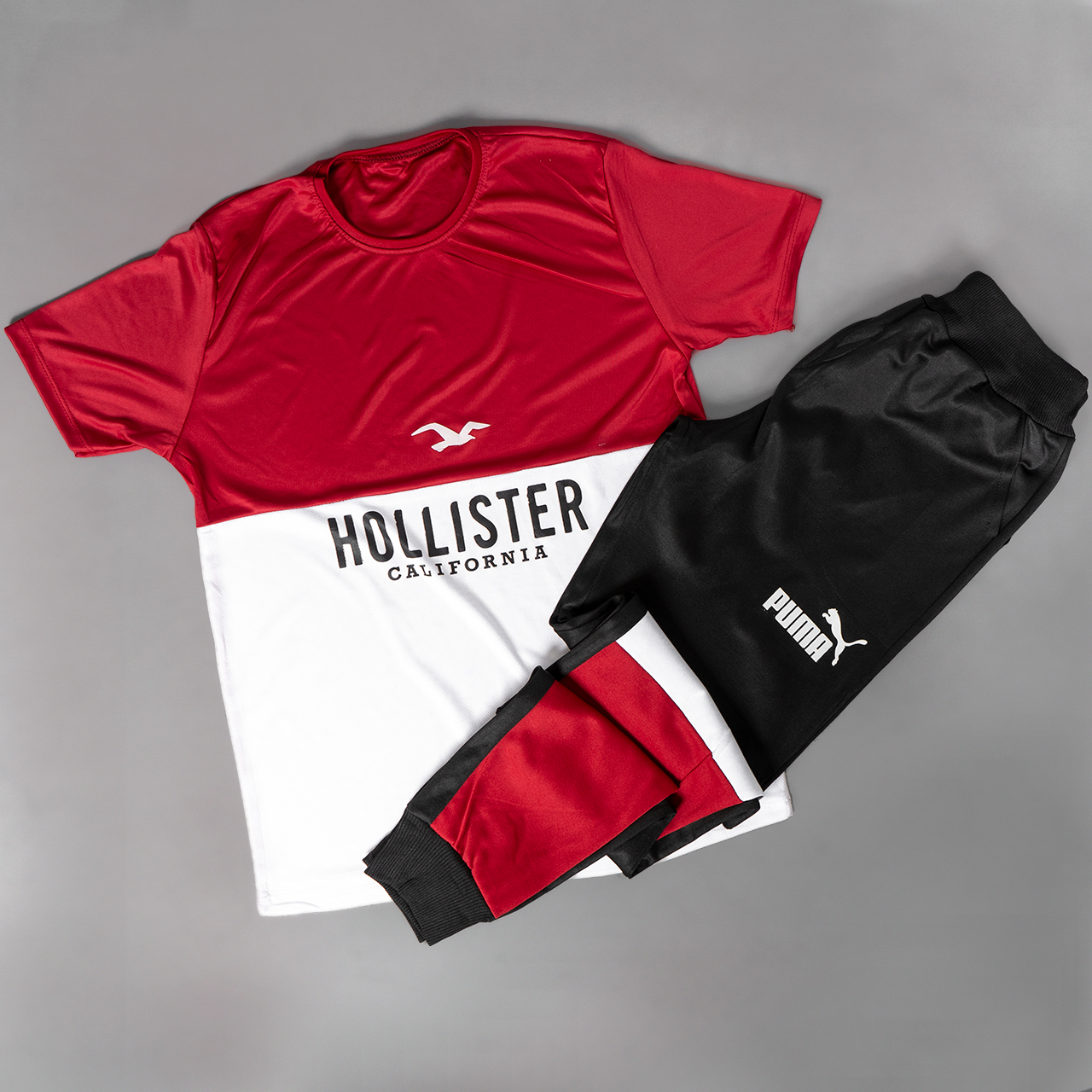 ست تیشرت شلوار مردانه مدل HALLISTER