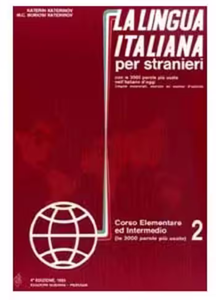 کتاب لالینگو ایتالیانا  La Lingua Italiana 2