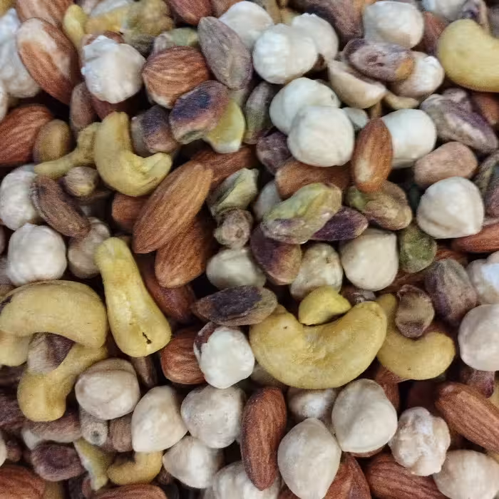 آجیل چهار  مغز یک کیلویی(خام و شور)