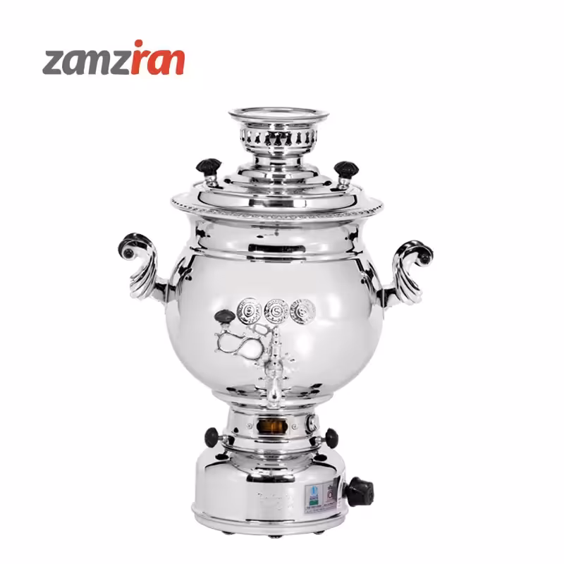 سماور گازسوز برادران سيفی مدل 2009 ظرفیت 15 لیتر ترموکوبل دار