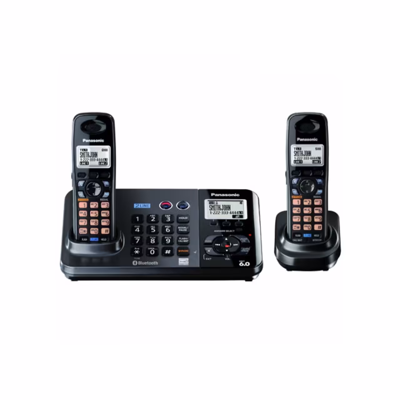 تلفن بیسیم 2 خط پاناسونیک مدل KX-TG9382
