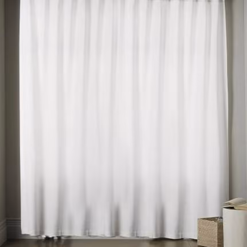 پرده آستری جنس تابیده رنگ نباتی روشن درجه 1