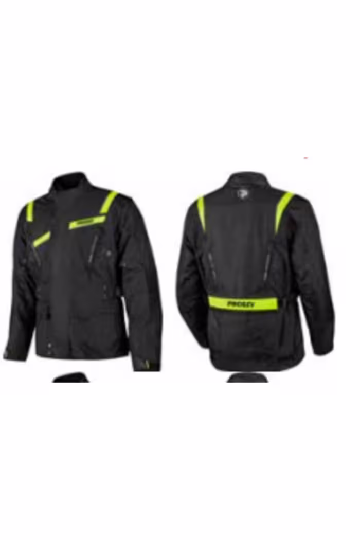 کاپشن موتورسوار مردانه موتور 4 فصل Long Coat Stelvio 5217 Green پروسو Prosev