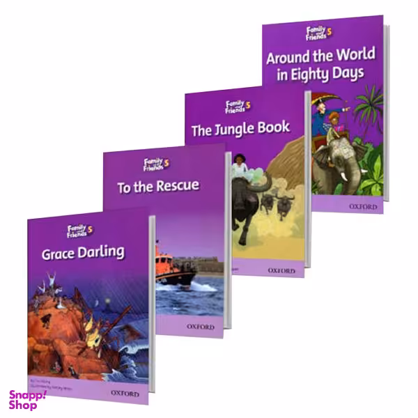 کتاب Family and Friends 5 اثر Mary Mclntosh انتشارات Oxford