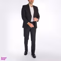 ست کت و شلوار مطهری کد 45.55 رنگ ذغالی