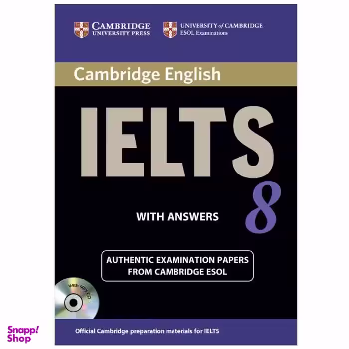 کتاب IELTS Cambridge 8 / اثر Vanessa Jakeman نشر ابداع