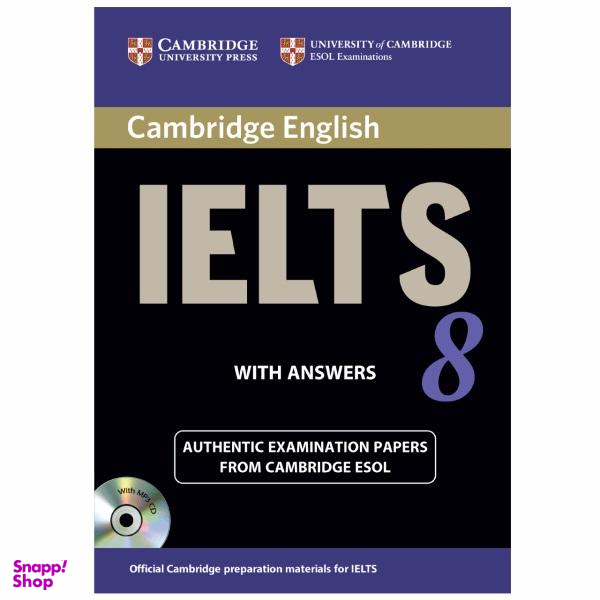 کتاب IELTS Cambridge 8 / اثر Vanessa Jakeman نشر ابداع