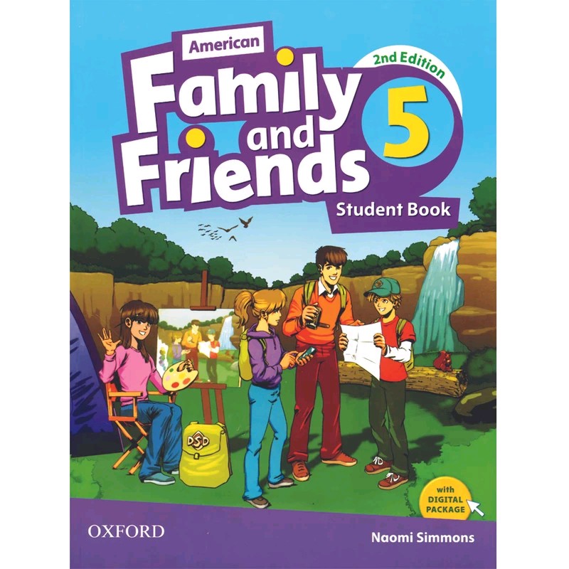 کتاب زبان امریکن فمیلی اند فرندز 5 ویرایش دوم American Family and Friends 5 2nd