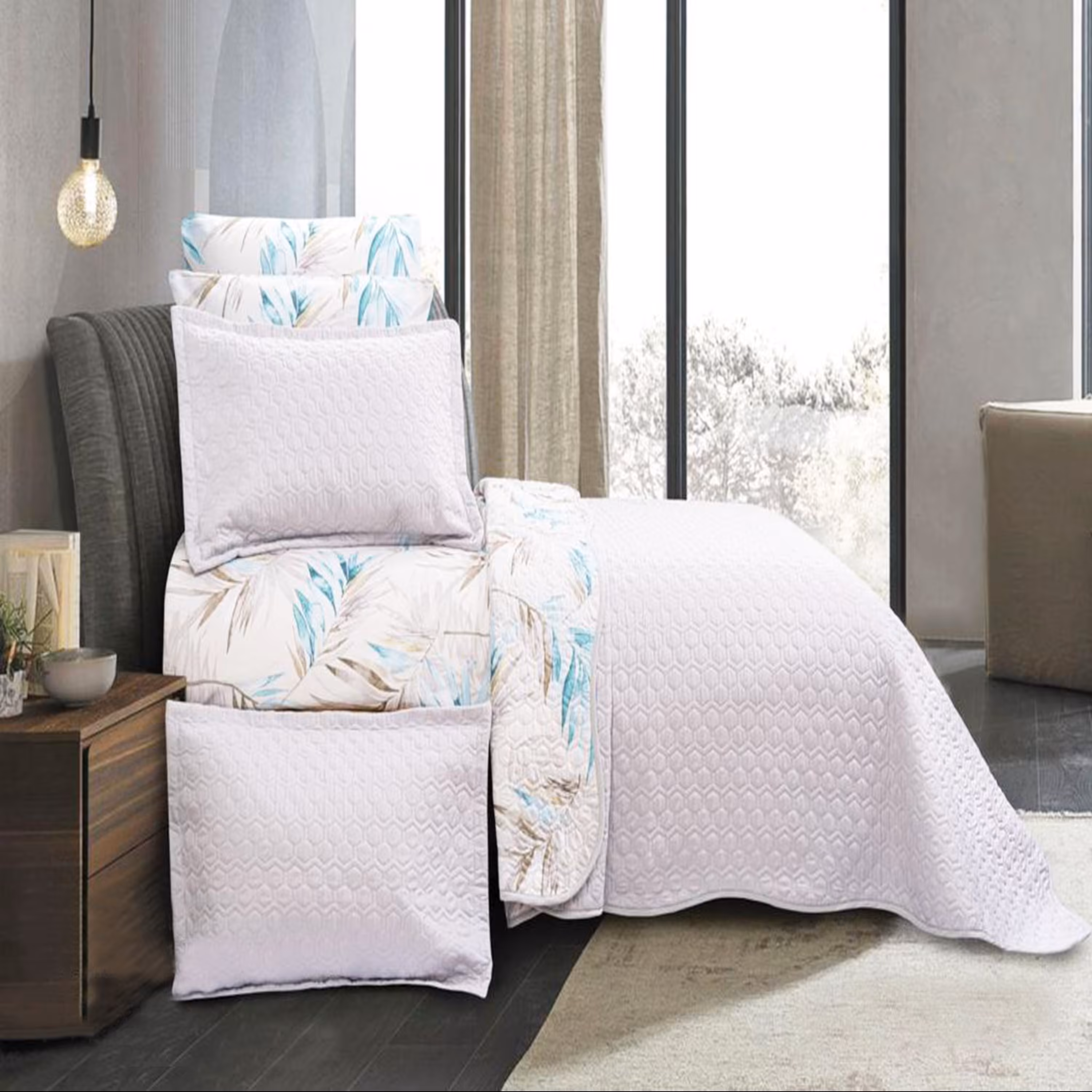 سرویس روتختی مرال مدل نانسی کد 10 دو نفره 6 تکه