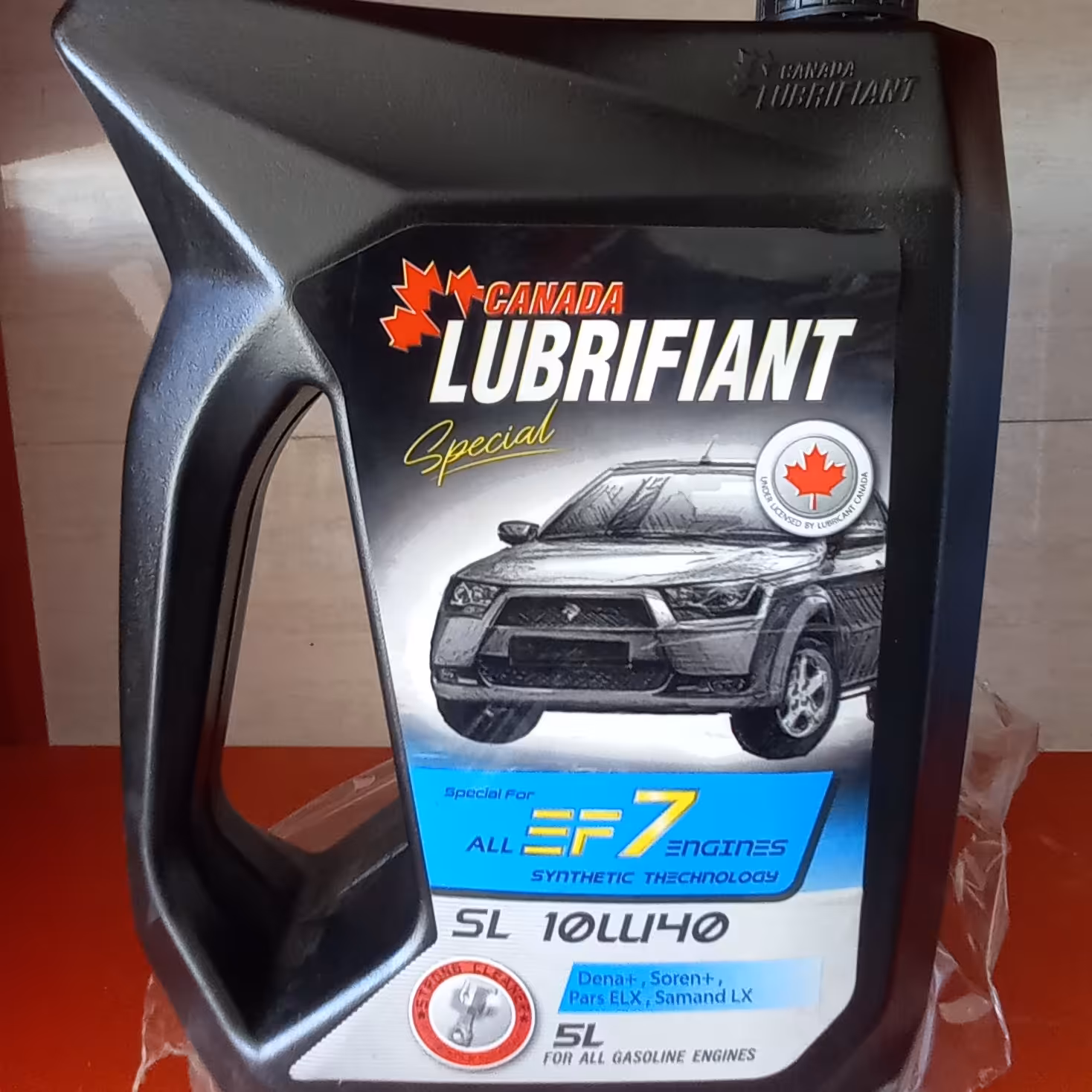 روغن موتور لوبریفنت کانادا مدل SL حجم 5 لیتر (10W-40) 