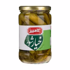 کنسرو خیارشور درجه یک کامبیز 660 گرم