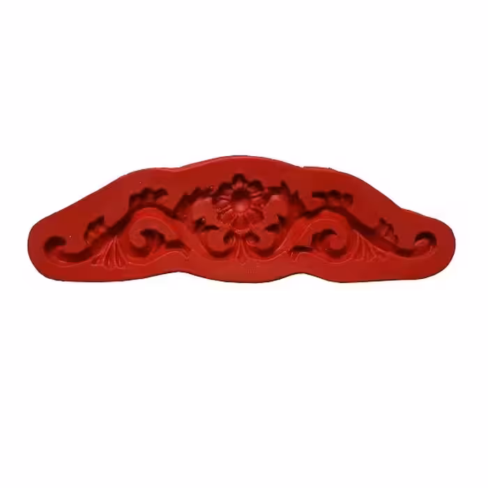 قالب سیلیکونی مولد فوندانت مدل حاشیه گلدار


