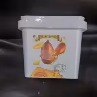 کره بادام زمینی 4 تا نیم کیلویی  ارسال رایگان تازه بدون شکر 