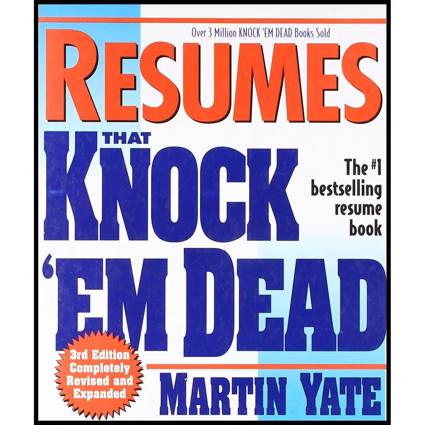 کتاب زبان اصلی Resumes That Knock Em Dead اثر Martin Yate انتشارات Adams Media