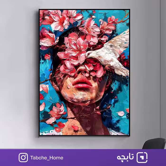تابلو دیواری راز گل سرخ