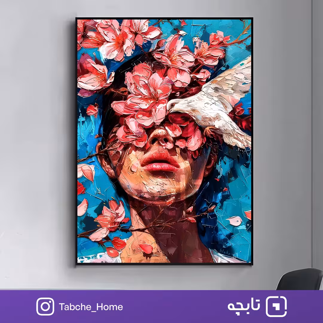 تابلو دیواری راز گل سرخ
