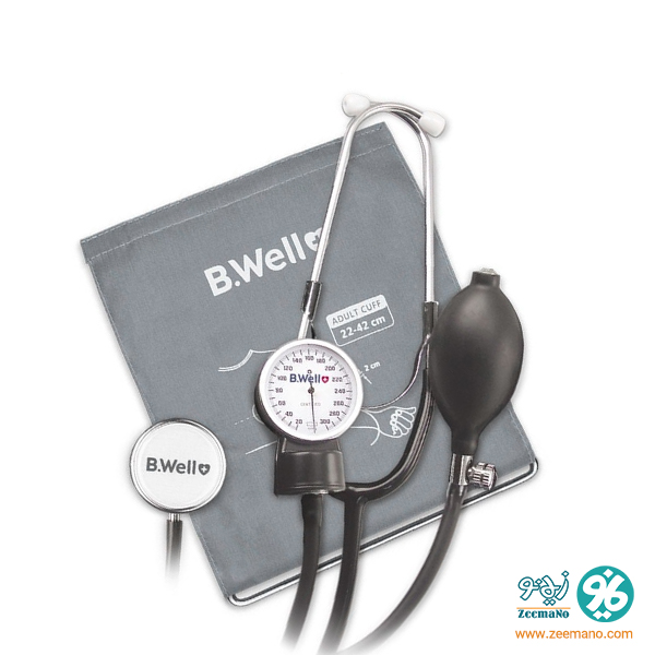 فشارسنج عقربه ای همراه با گوشی بی ول BWell مدل 63-MED