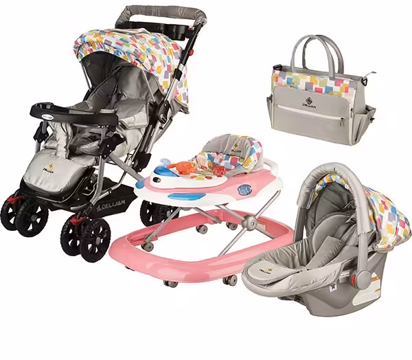 ست کالسکه 4 تیکه مدل الوان دلیجان