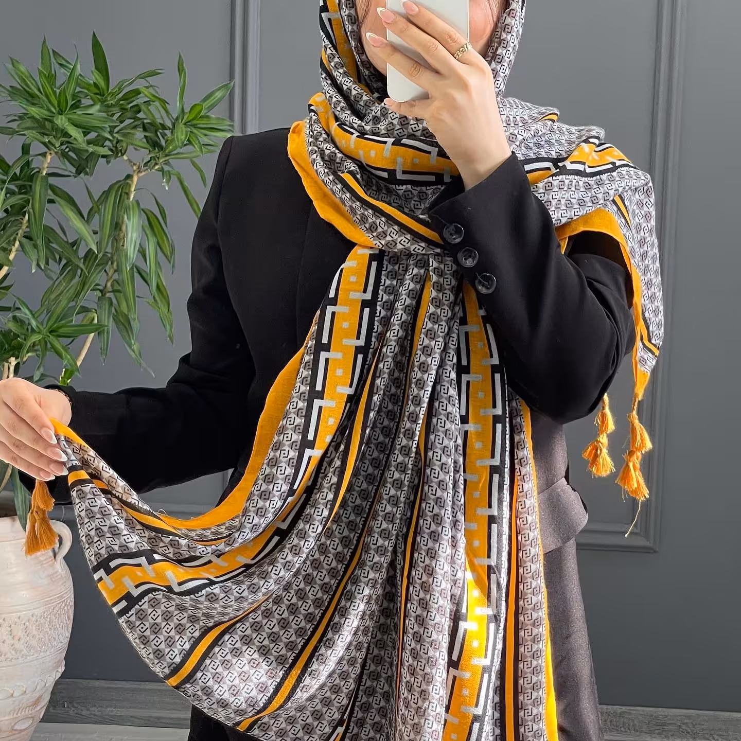 شال نخی وارداتی 009