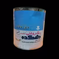 رنگ روغنی مشکی مات گالن 5 کیلویی دهکده