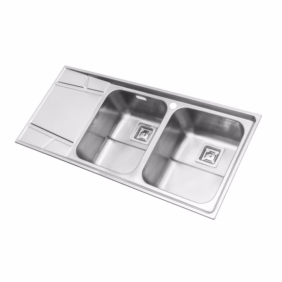 سینک ظرفشویی استیل البرز مدل 738 توکار 