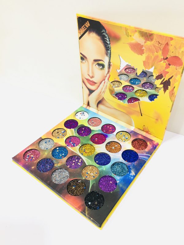 پلت گلیتر 25 رنگ the balm