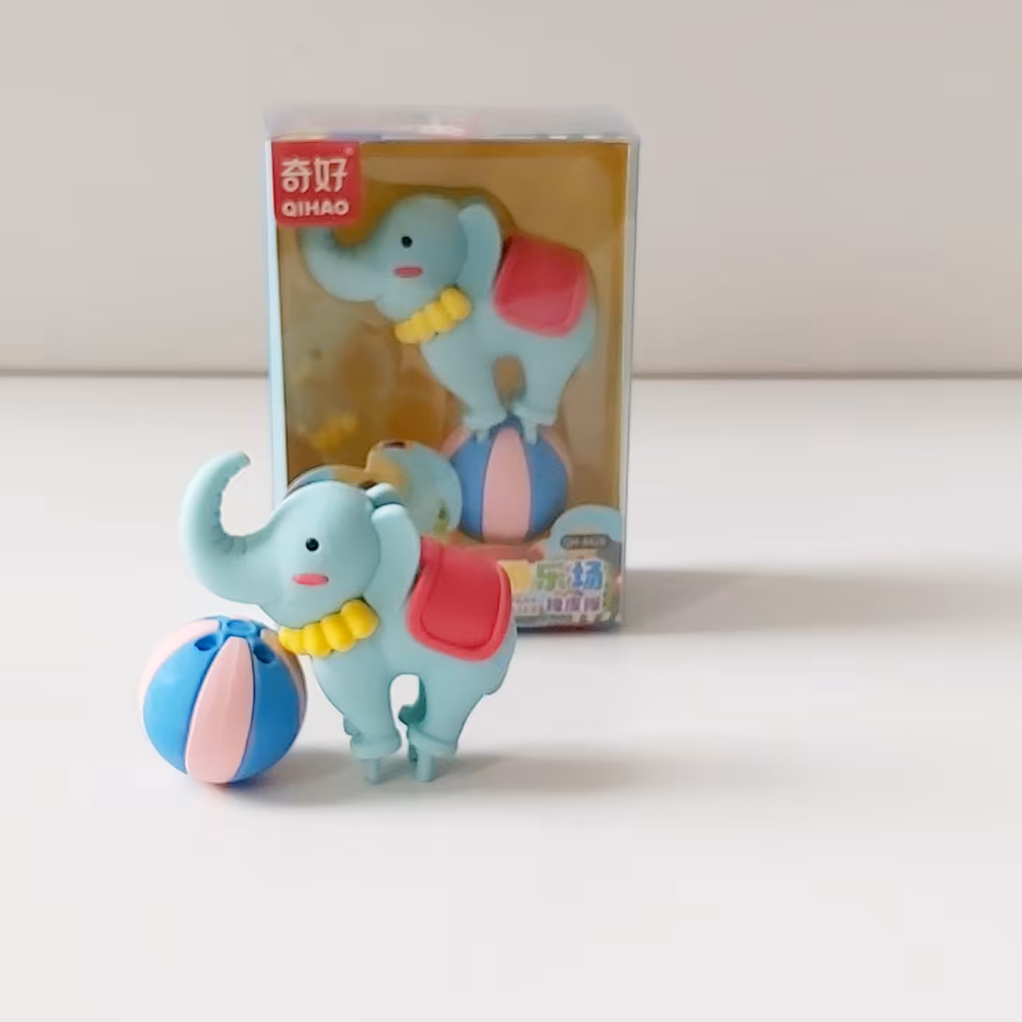 پاکن فانتزی سایز بزرگ فیل سیرک مارک qihao طول 10 سانت