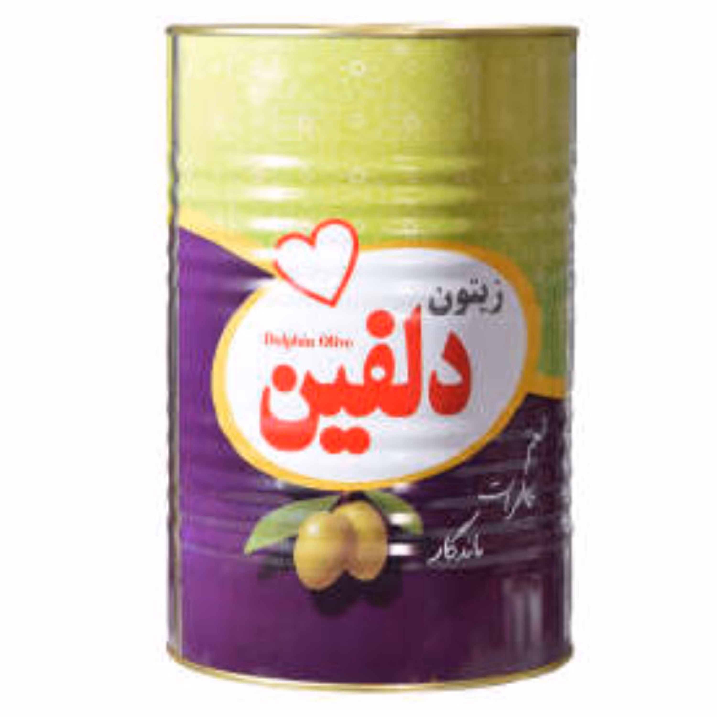 زیتون لبنانی ویژه دلفین حلب 4 کیلویی