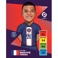 کارت سریbasic2023بازیکن امباپه