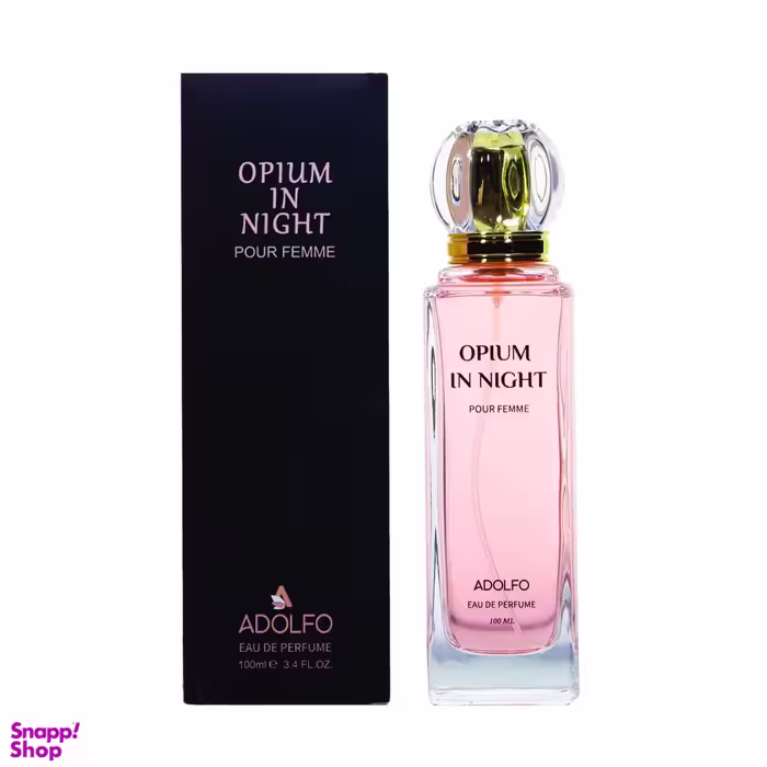 ادو پرفیوم زنانه آدولفو (Adolfo) مدل Opium In Night Pour Femme
