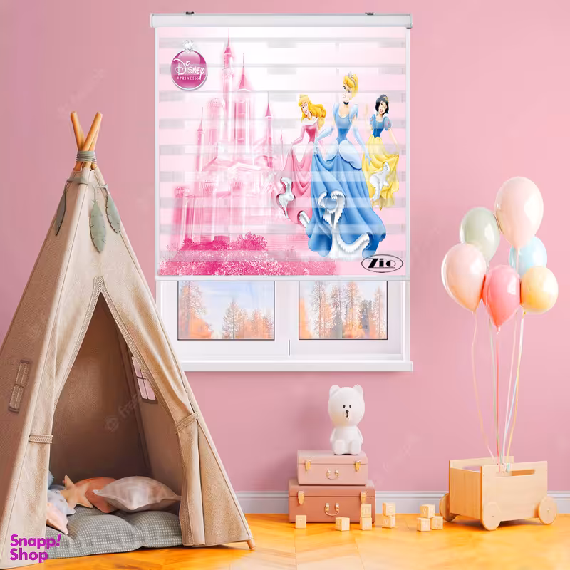 پرده زبرا زیو مدل K3018 سایز 150x200 سانتی متر