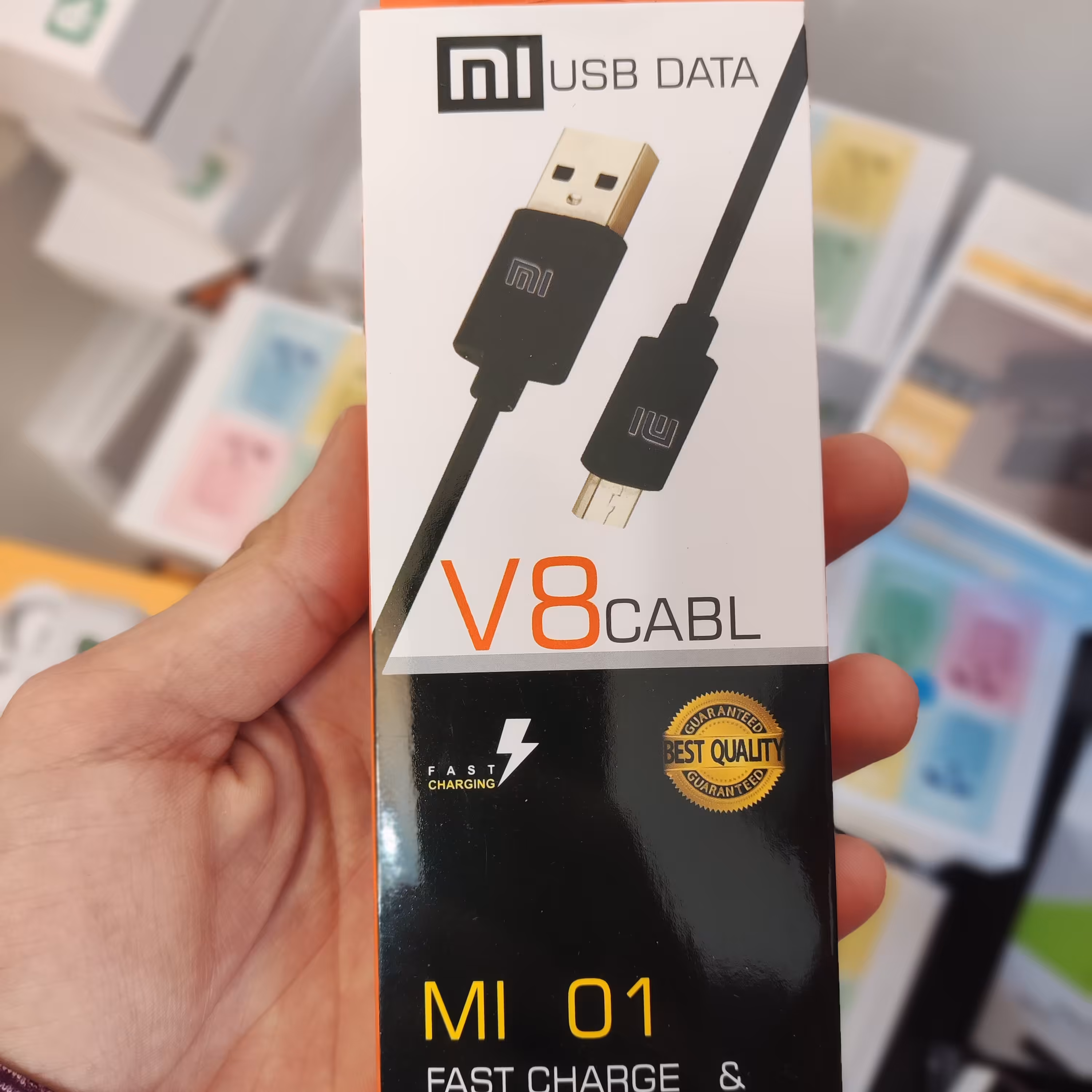 کابل شارژ میکرو یو اس بی فست شارژ شیائومی 