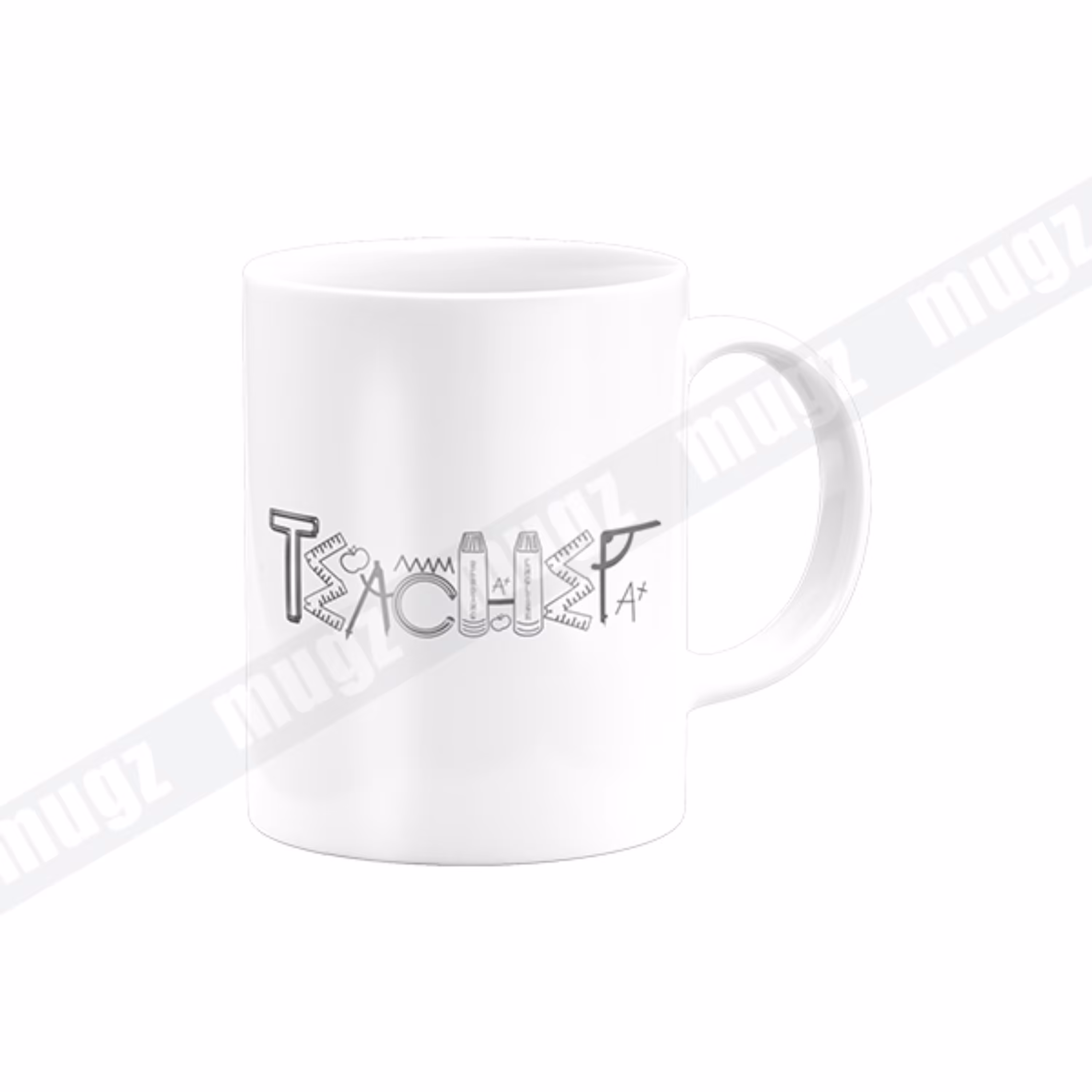 ماگ سرامیکی سفید طرح روز معلم کد 31