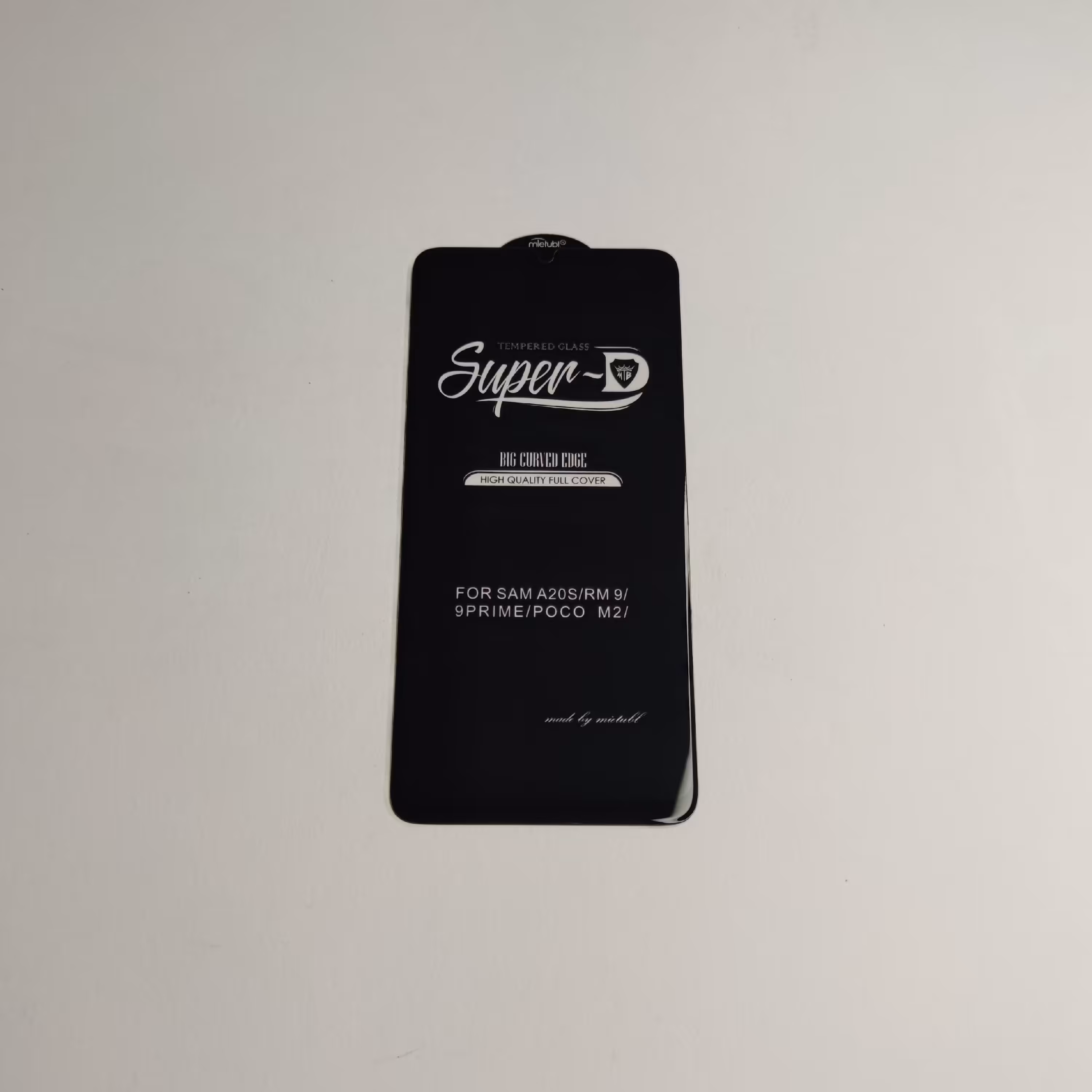 محافظ صفحه نمایش شیشه ای شفاف مدل Super D برند میتوبل مناسب برای گوشی موبایل Redmi 9