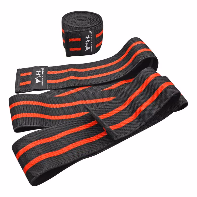 زانوبند ورزشی آندر آرمور طول 200 سانتی متر مدل GDS- Rock 537 بسته دو عددی