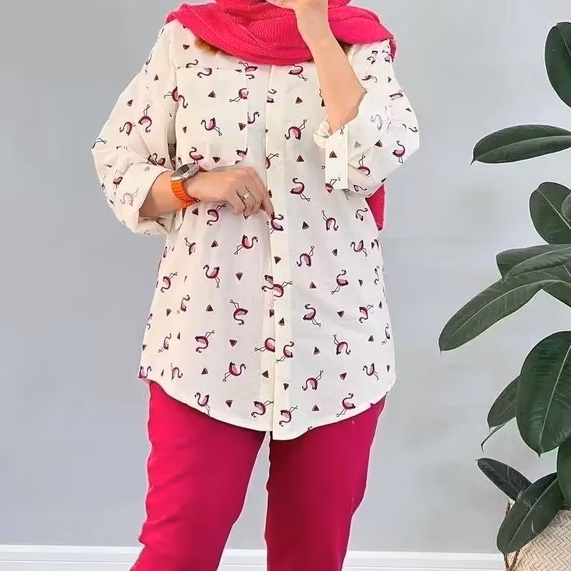 مانتو فلامینگو مانتو تابستونی مانتو کوتاه مانتو فانتزی مانتو زنانه