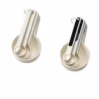 پیمانه ایکیا مدلSTAM کد 102.332.59  بسته 4 عددی در دو رنگ سفید و مشکی