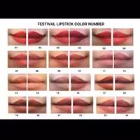 رژ لب فستیوال جامد فاقد سرب رژ جامد festival