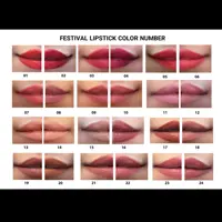 رژ لب فستیوال جامد فاقد سرب رژ جامد festival
