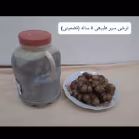 ترشی سیر طبیعی 5 ساله (تضمینی) 15 کیلویی