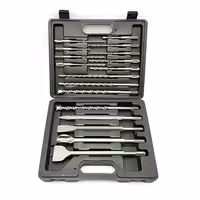 مجموعه 17 عددی مته و قلم باس 4 شیار مدل CP-17pcs