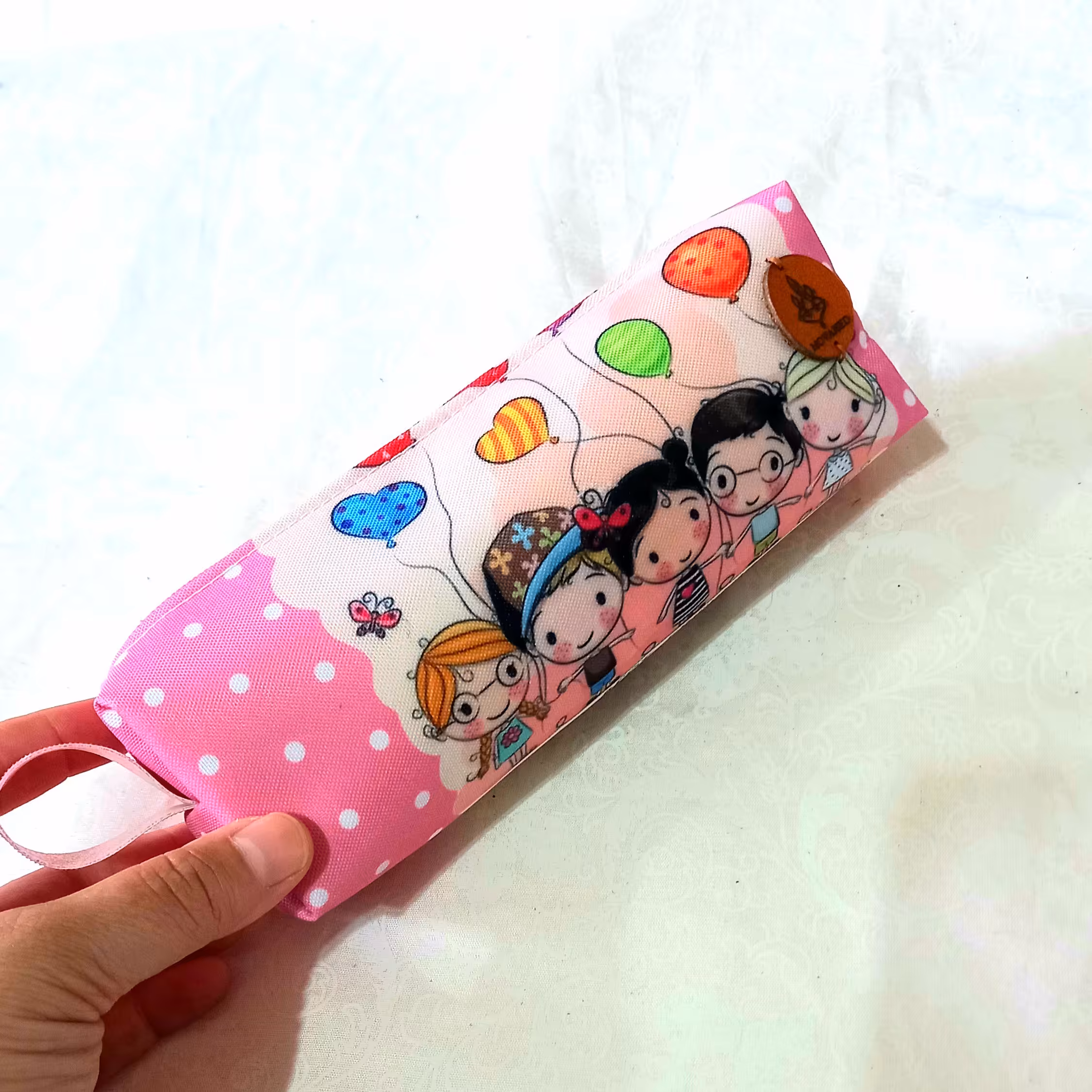 جامدادی فانتزی طرح بچه ها و بادکنک