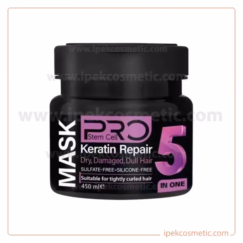 ماسک مو 5 کاره مناسب موهای خشک و آسیب دیده استم سل