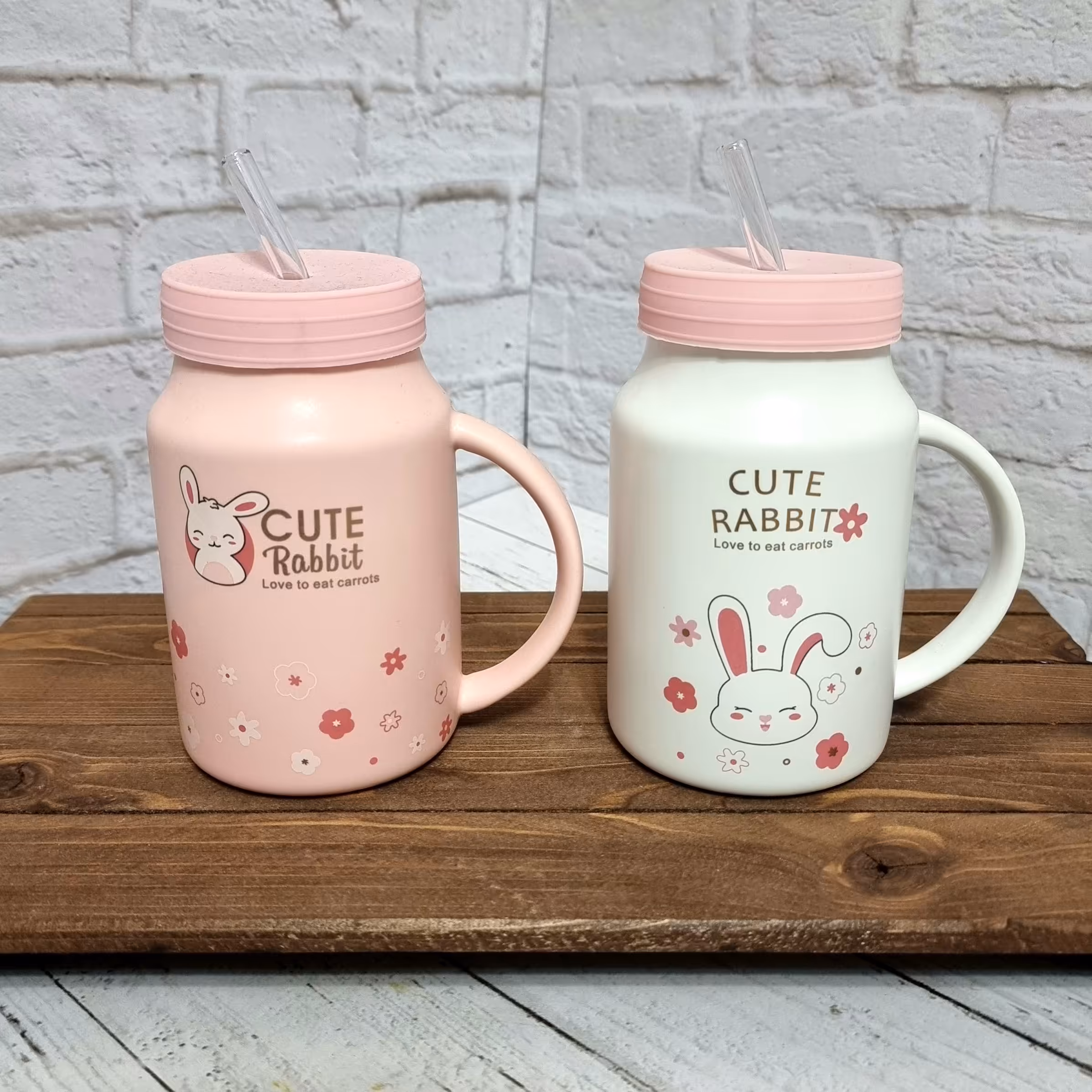 ماگ سرامیکی درب سیلیکونی طرح خرگوش