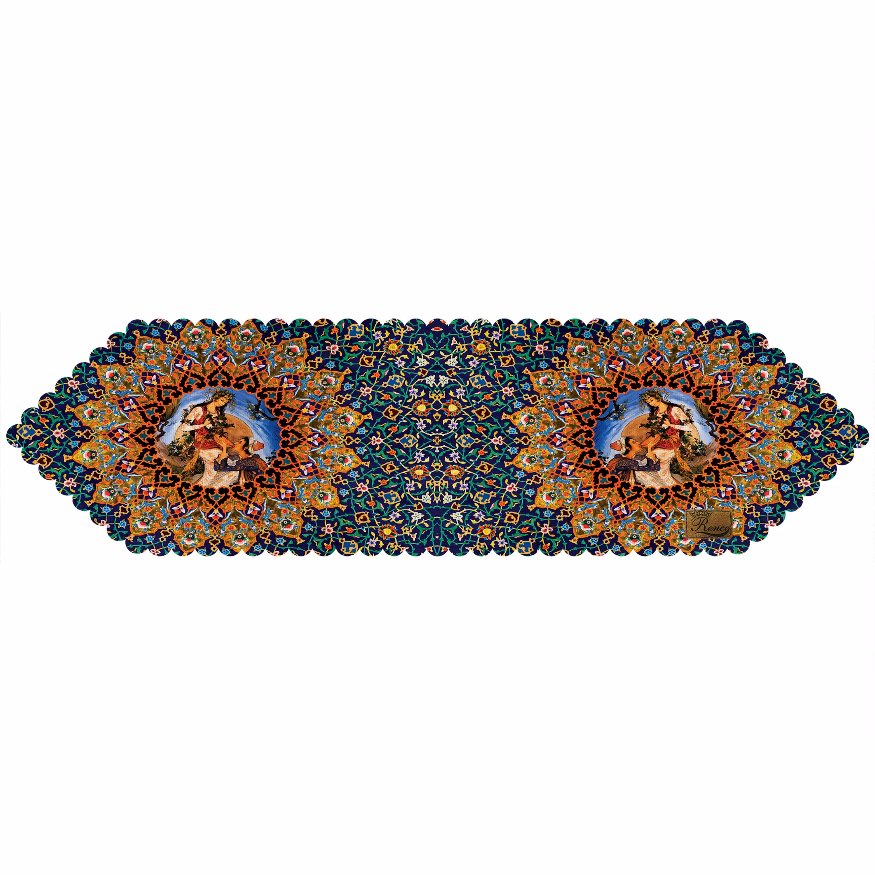 رانر رومیزی مخمل رنس مدل R6-42416 سایز 130x40 سانتی متر
