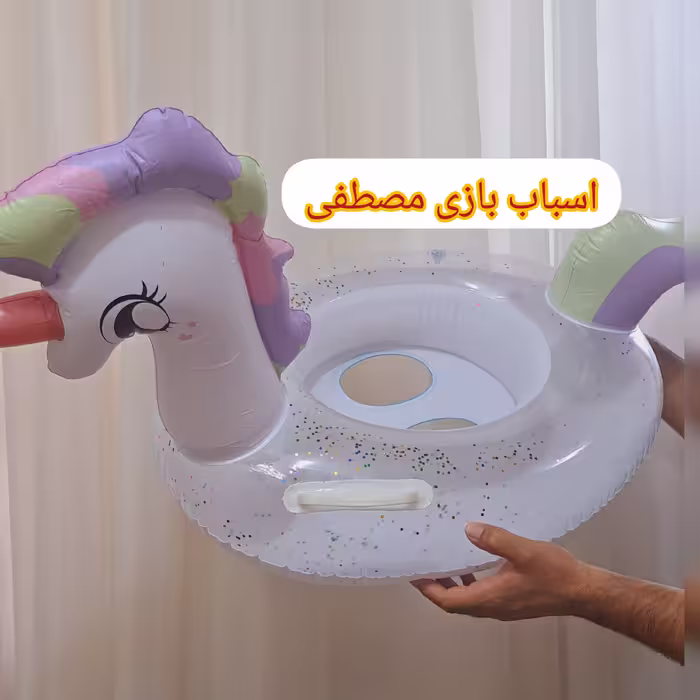 تیوب شورتی بادی شنا طرح تک شاخ تیوب بادی